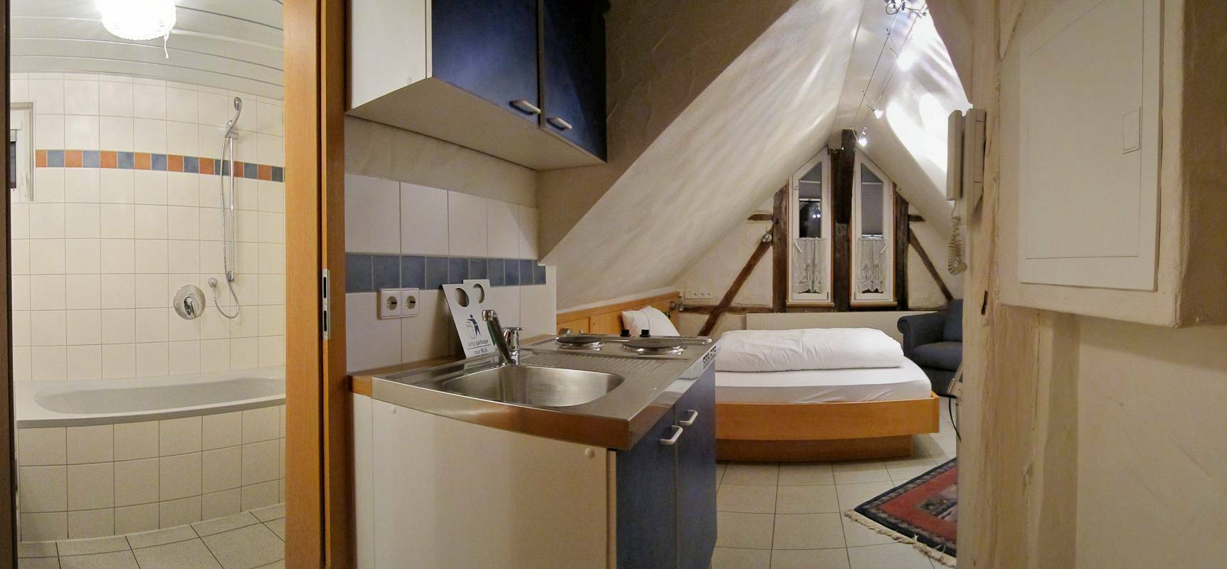 Dreikoenig Aparthotel Crailsheim Bilik gambar